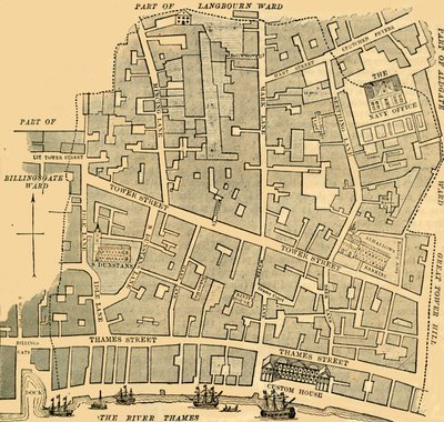 Divisão da rua da torre, c1872. de Unbekannt