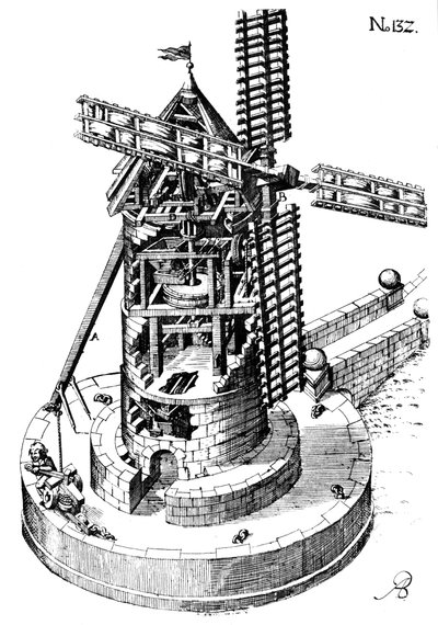 Moinho de torre, 1620 de Unbekannt
