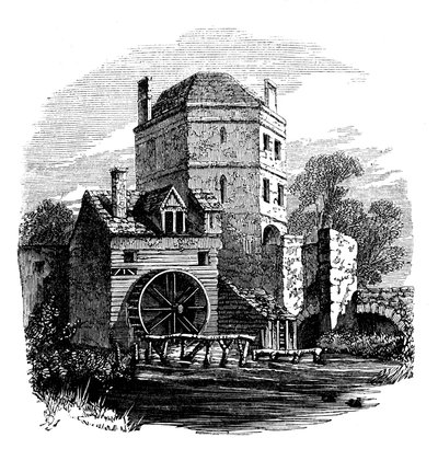 Torre do convento franciscano, Oxford, c1860 de Unbekannt