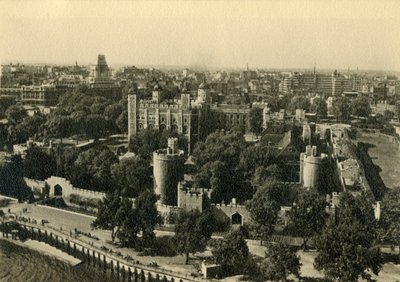 Torre de Londres. Vista geral do sul, c1920. de Unbekannt