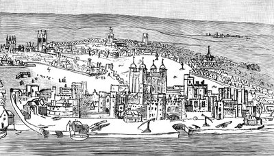 Torre de Londres, c1543, 1893 de Unbekannt