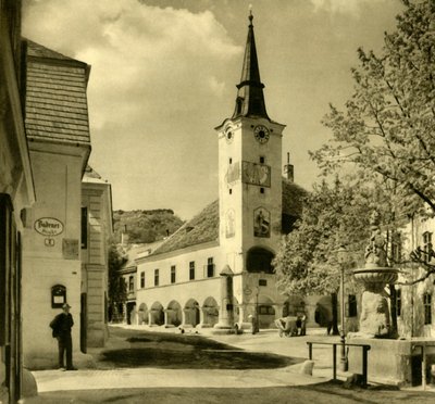 Prefeitura, Gumpoldskirchen, Mödling, Baixa Áustria, c1935. de Unbekannt