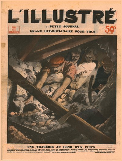 Tragédia no fundo de um poço, 1932. de Unbekannt