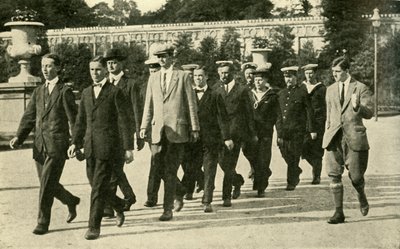 Recrutamentos de treinamento na Reserva Voluntária Naval Real, Primeira Guerra Mundial, 1914, c1920. de Unbekannt