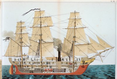 Navio de transição, 1886 de Unbekannt