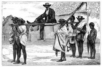 Viajando em Madagascar, c1890 de Unbekannt
