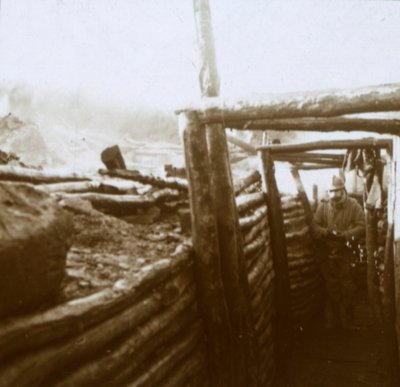 Trincheiras, Artois, norte da França, c1914-c1918 de Unbekannt