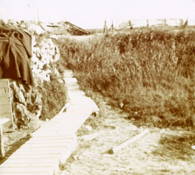 Trincheiras, Ramskapelle, Bélgica, c1914-c1918 de Unbekannt