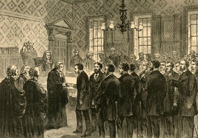 Julgamento do Pix, 1897. de Unbekannt