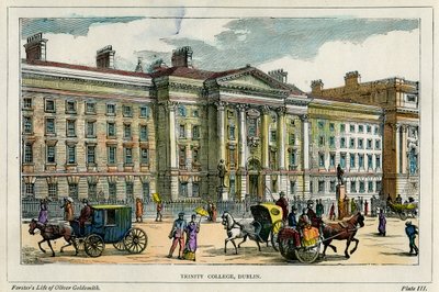 Trinity College, Dublin, Irlanda, c1880 de Unbekannt