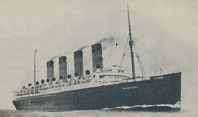 Triunfante por vinte anos. Mauretania, construído em 1907, c1927, 1936 de Unbekannt