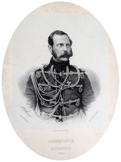 Czar Alexandre II da Rússia, década de 1860 de Unbekannt