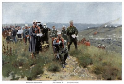 Czar Alexandre II da Rússia e sua equipe, 1900 de Unbekannt
