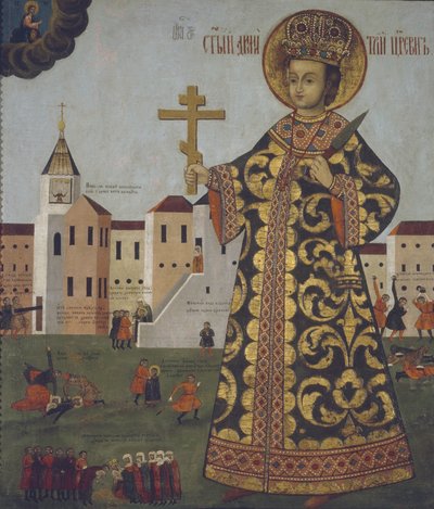 Tsarevich Demétrio 1582-1591, século XVII de Unbekannt