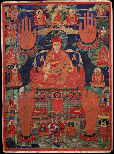 Tsuglag Gyatso, o Terceiro Pawo Rinpoche (c. 1567-1630) de Unbekannt