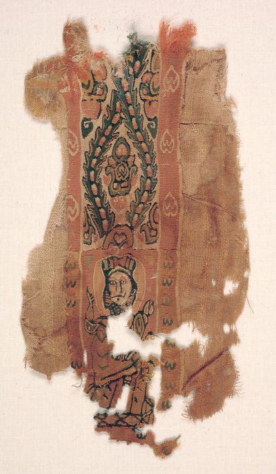 Ornamento de túnica com parte de um santo, c. 600s - 700s. de Unbekannt