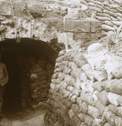 Túnel, Mt Casque, França, c1914-c1918 de Unbekannt