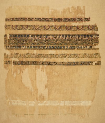 Extremidade do turbante ou do xale com tiraz e ouro, 1094. de Unbekannt