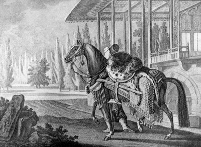 Corte árabe das Pashas turcas, 1722 1938 de Unbekannt