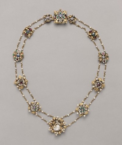 Doze medalhões montados como colar, c. 1400 de Unbekannt
