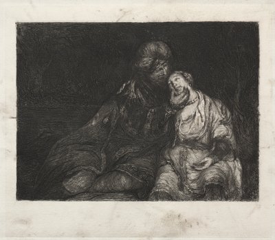 Duas figuras, 1800. de Unbekannt