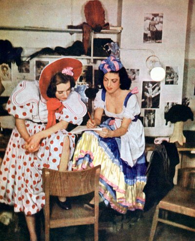 Duas mulheres da ópera leve Like One Time in May, de Walter Kollo, Berlim, 1943 de Unbekannt