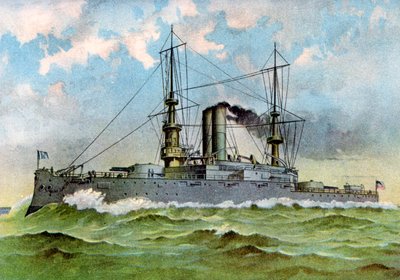 USS Alabama, encouraçado americano, 1898 de Unbekannt