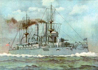 USS Kearsarge, encouraçado americano, 1898 de Unbekannt