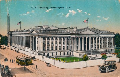 Tesouro dos EUA, Washington, DC, c1920s de Unbekannt