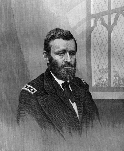Ulysses S Grant, 18º Presidente dos Estados Unidos, século 19 de Unbekannt