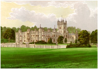 Underley Hall, Westmorland, casa do conde de Bective, c1880 de Unbekannt