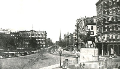 Union Square, Nova Iorque, EUA, 1895. de Unbekannt