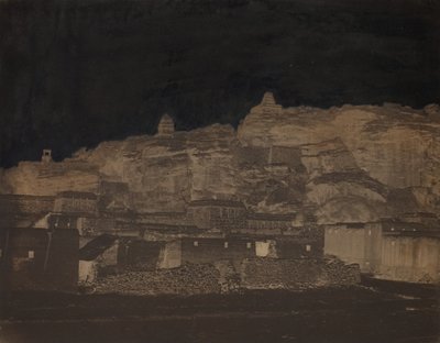 Sem título, [edifícios, possivelmente um sítio arqueológico], década de 1860. de Unbekannt