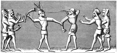 Véus de falcoaria, século XIV 1849 de Unbekannt