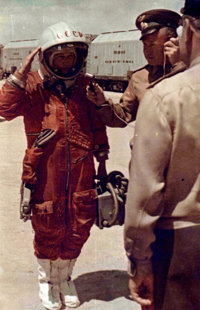 Valentina Tereshkova, cosmonauta russo, Cosmódromo de Baikonur, URSS, 16 de junho de 1963 de Unbekannt