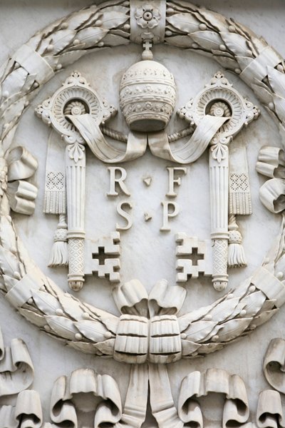 Brasão do Vaticano, Roma, Itália de Unbekannt