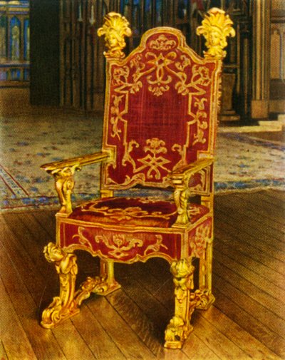 Poltrona Venetian State, final do século XVII, 1938. de Unbekannt