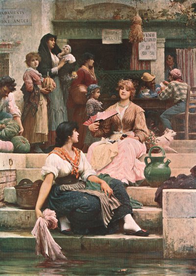 Venetians, 1885, c1902. de Unbekannt