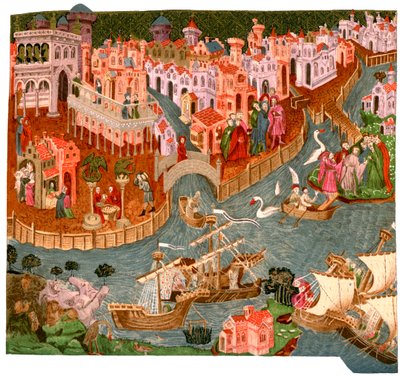 Veneza em 1338, 1892 de Unbekannt