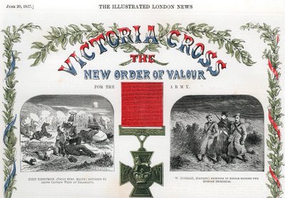 Victoria Cross, prêmio britânico de galanteria, 1857 de Unbekannt