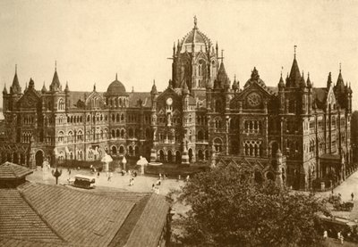 Victoria Station, Bombaim, 1930. de Unbekannt