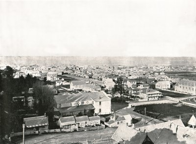 Vista da Milton Road, Napier, Nova Zelândia, 1895. de Unbekannt