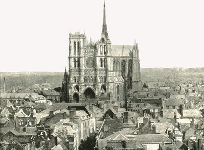 Vista do campanário, Amiens, França, 1895. de Unbekannt