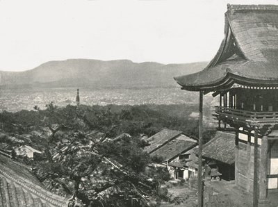 Vista das colinas, Kyoto, Japão, 1895. de Unbekannt