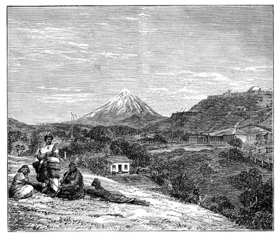 Vista na Nova Zelândia, 1900 de Unbekannt