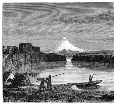 Vista em Oregon, 1900 de Unbekannt
