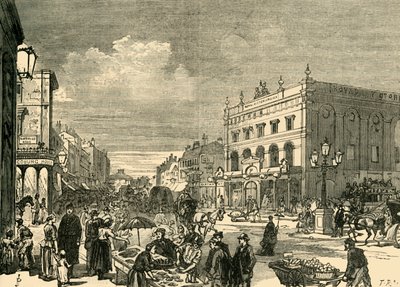 Vista no New Cut, 1878. de Unbekannt