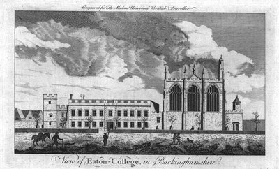 Vista da Eaton-College, em Buckinghamshire, c1779. de Unbekannt