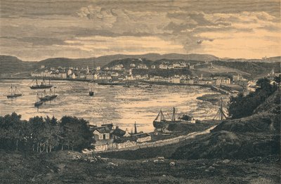 Vista de Oban, final do século XIX de Unbekannt