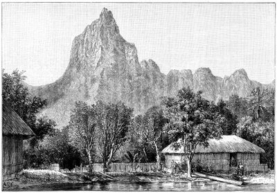 Vista do Taiti, 1898 de Unbekannt